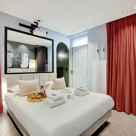 Apartament Magnifique 2p Avec Jacuzzi Et Cinema Paryż